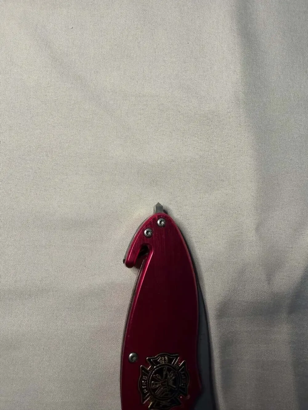 Maxam Fire and Rescue Knife Set with Tin Box